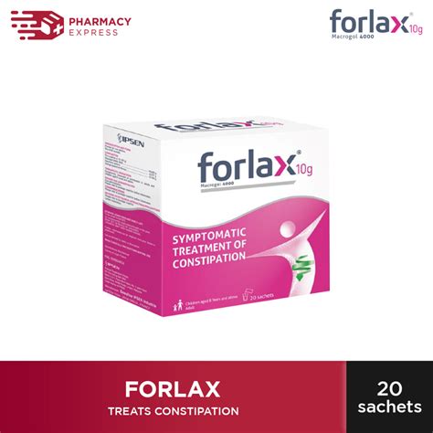 Forlax Constipation Powder For Oral Solution 10g 20 Sachets Shopee