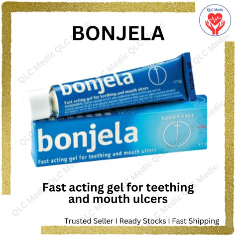 Bonjela Gel 15g For Teething And Mouth Ulcers Shopee Malaysia