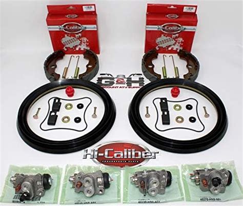 Amazon Complete Front Brake Rebuild Kit Includes Grooved Front