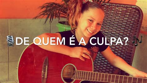 Emily Ingrid De quem é a culpa cover Marília Mendonça YouTube