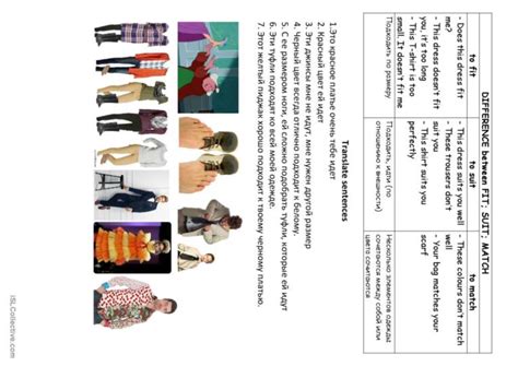 Phrasal Verbs Clothes And Fashion Di… English Esl Worksheets Pdf And Doc