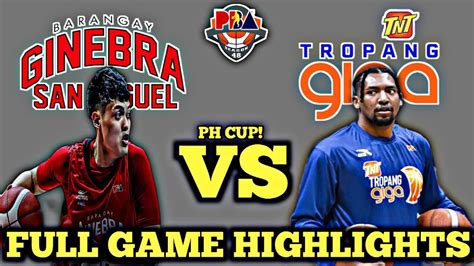 GINEBRA Vs TNT Tropang Giga FULL GAME HIGHLIGHTS Apr 19 2024 PH CUP