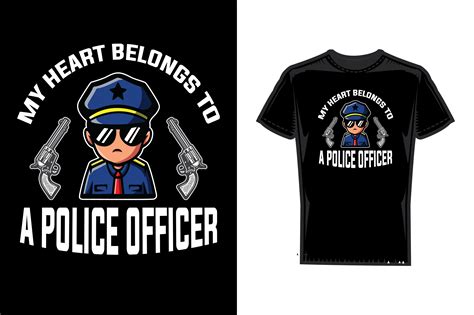 Police T Shirt Design Graphic By Engineermik00 · Creative Fabrica