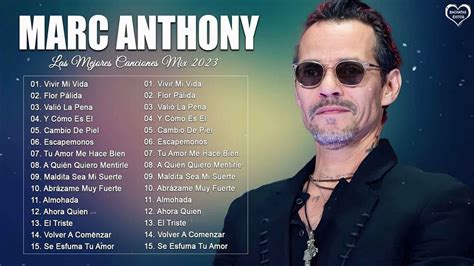 Marc Anthony Sus 30 Mejores Canciones Marc Anthony Mix Bachata