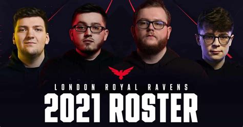 London Royal Ravens Announce 2021 CDL Roster