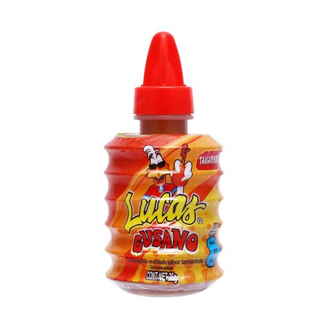 Dulce De Tamarindo Lucas Gusano Con Chamoy 38 G