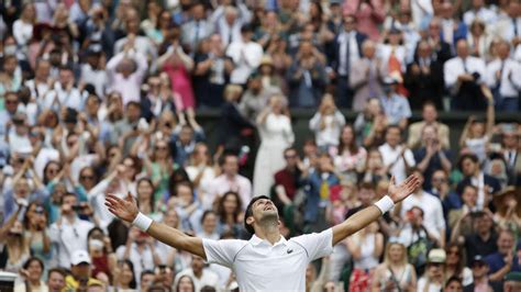 Djokovic takes Wimbledon title to tie Federer, Nadal record with 20 ...