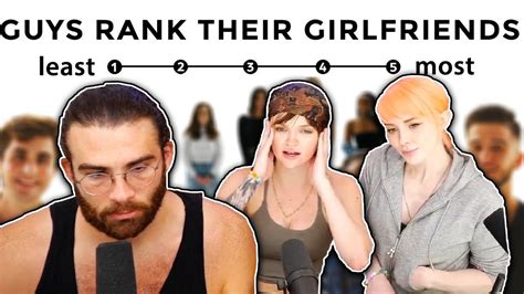 Hasanabi Jenna And Peach React To Guys Rank Their Girlfriends Youtube