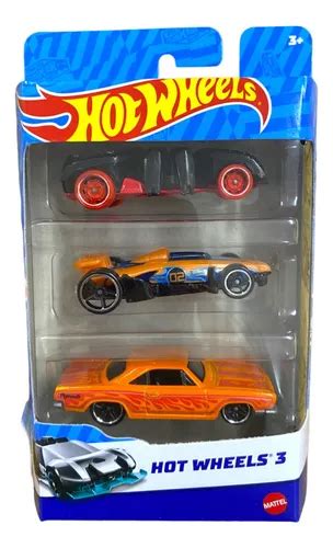 Hot Wheels Pack Caja X3 Autos Escala 1 64 Mattel Original MercadoLibre
