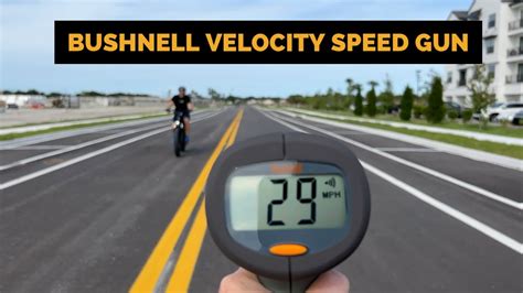 Bushnell Velocity Speed Gun YouTube