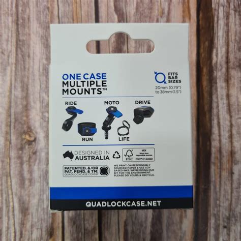 Quadlock Mount Quick Release Strap Sports Equipment Bicycles Parts