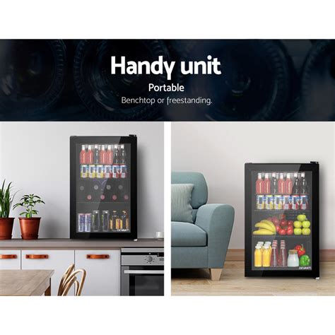 Devanti 70l Mini Countertop Bar Fridge Bunnings Australia