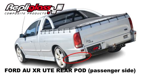 Ford Falcon Au Ute Xr6 Xr8 Pursuit Passenger Side Rear Pod Side Skirt