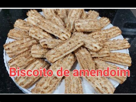 Biscoito Amanteigado De Amendoim Sem Sal Amon Aco Desmancha Na Boca E