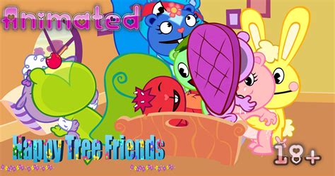 Post 2117703 Cuddles Flaky Flippy Giggles Happy Tree Friends Lammy