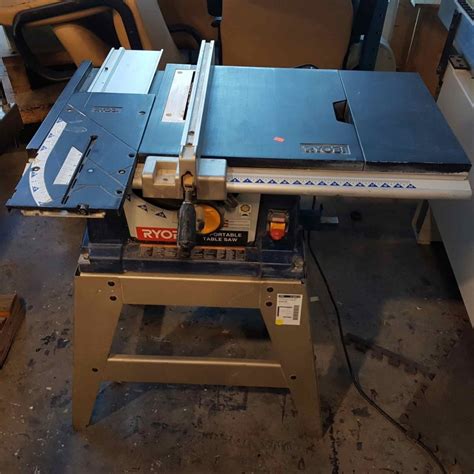 Ryobi Bts15 10 In 254 Mm Portable Tablesaw Coast Machinery Group