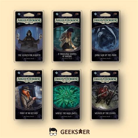 Arkham Horror LCG The Dream Eaters Mythos Packs Complete Cycle