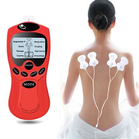 Two Channels Digital Electronic Tens Therapy Electric Massager