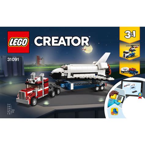 Lego Shuttle Transporter Set Instructions Brick Owl Lego