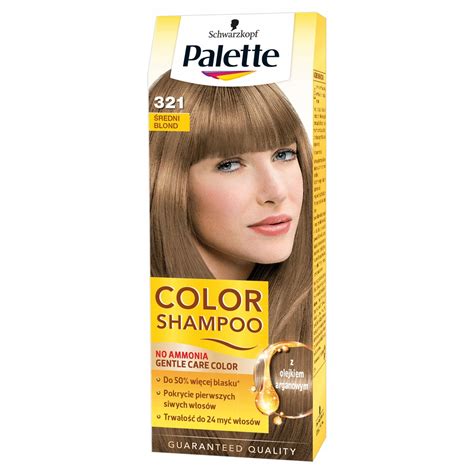 PALETTE SZAMPON KOLORYZUJĄCY 321 ŚREDNI BLOND 9211429447 Allegro pl