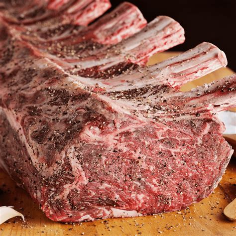 Bone In Rib Roast Aka Prime Rib Usda Top Choice Deposit The Meat