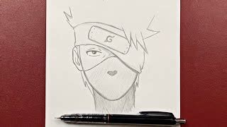 Anime drawing | how to draw Kakashi Hatake easy steps | Doovi