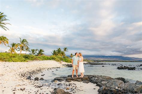 Pregnancy Announcement Hawaii Sunset Beach Photographers Hawaii