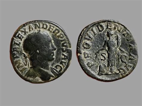 Roman Empire Severus Alexander Ad Sestertius Rome