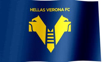 Hellas Verona FC Flag GIF (Bandiera dell'Hellas Verona FC) - All Waving ...