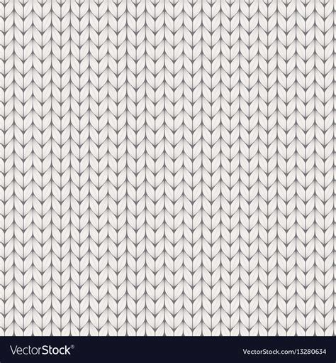 White knitted texture Royalty Free Vector Image