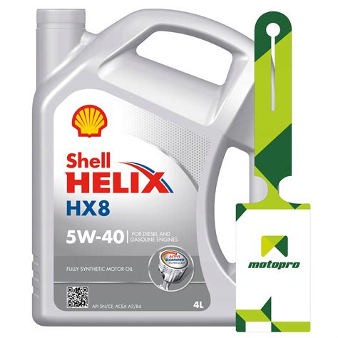 SHELL HELIX HX8 5W40 SYNTHETIC 4L - OLEJ SILNIKOWY 5011987063808 za 104 ...