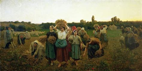 The Gleaners Painting at PaintingValley.com | Explore collection of The ...