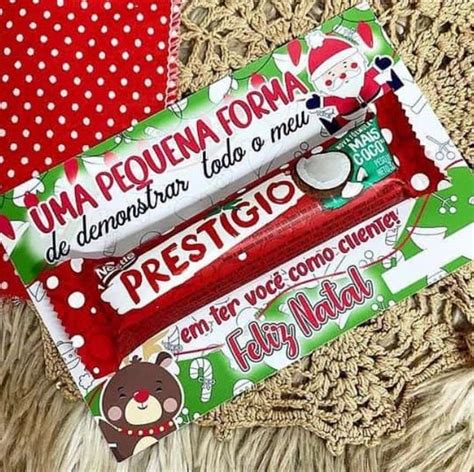 Mimo Natal Card Chocolate Prestígio Elo7 Produtos Especiais