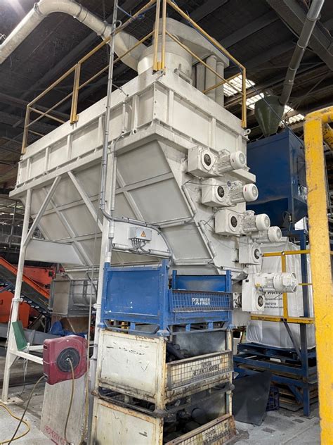 Cts Plastics Machinery Used Machine Herbold Fs Flake Silo