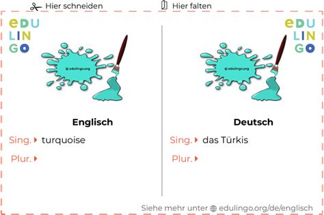 T Rkis Auf Englisch Schrift Und Aussprache Mit Bildern