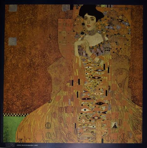 Gustav Klimt Portrait Of Adele Bloch Bauer Original Catawiki