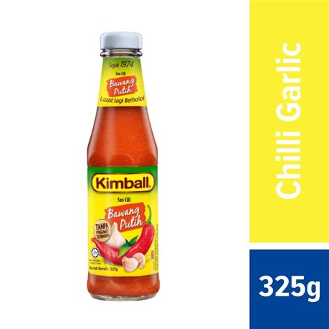 ซอสพรกกระเทยม Kimball Chilli Garlic Sauce 325g Product of Malaysia