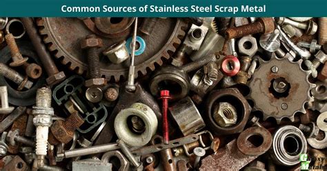 Common Sources Of Stainless Steel Scrap Metal Galaxy Metals Scrap