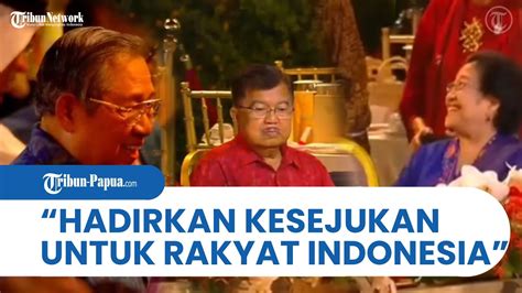 Ketika Megawati Sby Dan Jk Duduk Satu Meja Di Gala Dinner Ktt G Bali