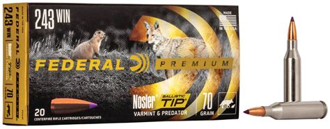 Federal Premium Win Grain Nosler Ballistic Tip Outdoor Essentials