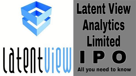 Latent View Analytics Ltd IPO Details YouTube