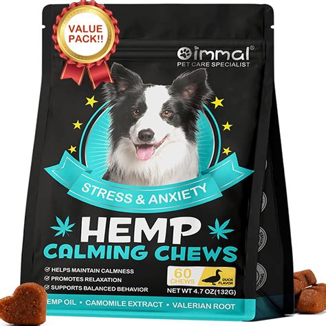 Calming Dog Treats For Anxiety Calming Hemp Treats For Dog Dog