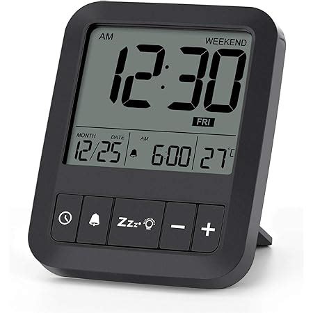 Noklead R Veil De Voyage Mini Horloge Num Rique Lcd Portable Avec