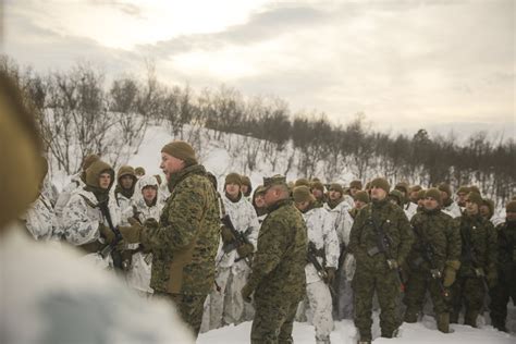 DVIDS Images Maj Gen Nelson Pays Visit To BSRF Marines In Arctic