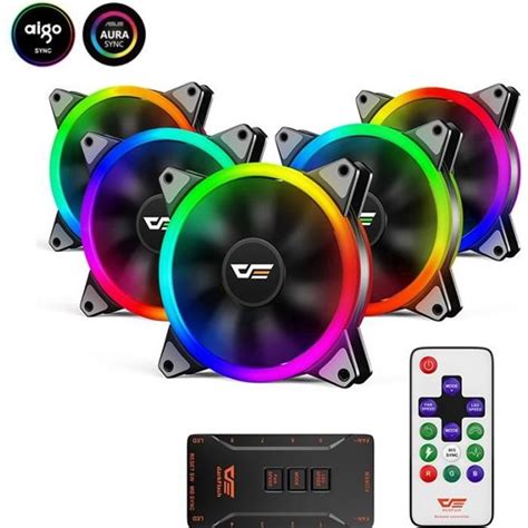 Aigo Dr Pro Argb Sync Case Fan Ventilateur Rgb Mm De