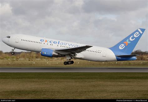 Aircraft Photo Of G BNYS Boeing 767 204 ER Excel Airways