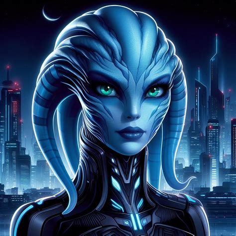 An Asari Anime From Mass Effect By Rtxrkibi On Deviantart