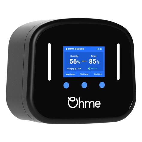 Ohme Home Pro Smart Ev Charger 74kw Type 2 Tethered