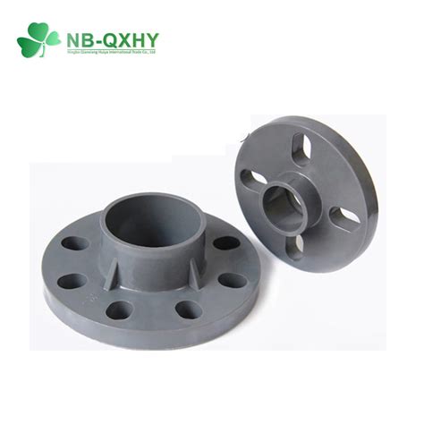 Grey Plastic PVC Pipe Fitting Pn16 DIN Van Stone Flange China Van