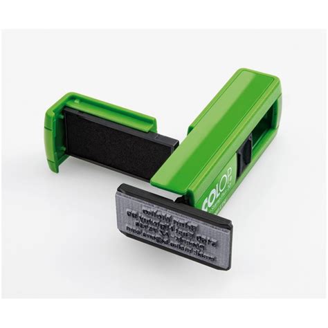 Colop Pocket Stamp Plus Green Line Ohne Textplatte